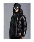 moncler doudoune hiver promo maya noir brillant capuche